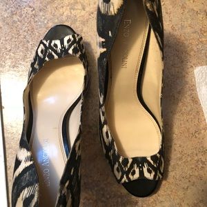 enzo angiolini gold heels